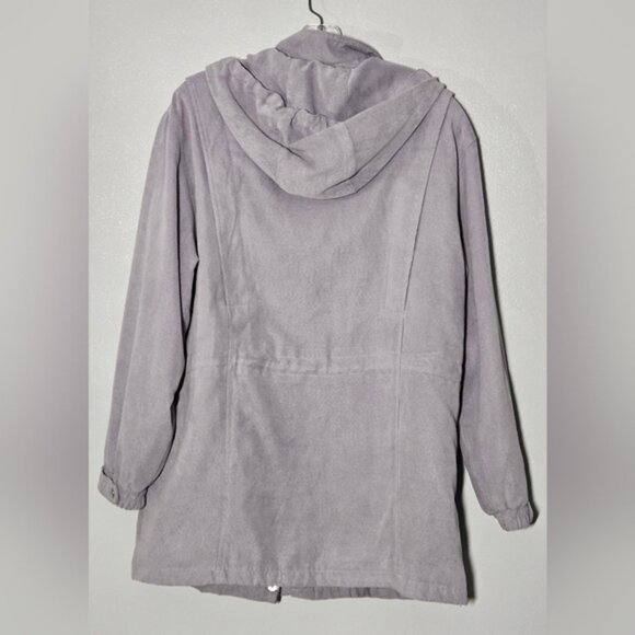 Forecaster of Boston, Smokey Purple Women's Lightweight Winter Jacket,  Sz M - Picture 2 of 11